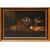 Emilian School, 17th century, Still life with sausages and prawns