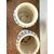 Antique pair of albarello pharmacy vases. Bassano 18th century, 20x14cm