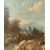 Giuseppe Zais (Forno di Canale 1709 - Treviso 1784) - Landscape with shepherds and spinner.