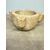 Antique large pharmacy mortar, Carrara marble with coat of arms of the Order of Malta, 17th century, 20x39cm