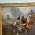 Oil on canvas by Jacques Courtois "Borgognone", Battle of knight and drummer. 17th century period, size 147 x 105 cm
