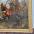 Oil on canvas by Jacques Courtois "Borgognone", Battle of knight and drummer. 17th century period, size 147 x 105 cm