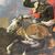 Oil on canvas by Jacques Courtois "Borgognone", Battle of knight and drummer. 17th century period, size 147 x 105 cm