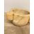 Antique large pharmacy mortar, Carrara marble with coat of arms of the Order of Malta, 17th century, 20x39cm