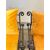 Coppia di poltrone in ferro battuto classiche XX sec 96x74x55cm