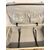 Valigia vintage in pelle e cuoio anni '50, 16x60x37cm