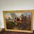 Oil on canvas by Jacques Courtois "Borgognone", Battle of knight and drummer. 17th century period, size 147 x 105 cm