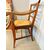 Antica poltrona in noce fine '700, Toscana, Luigi XVI impagliata 91x56x45