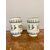 Antique pair of albarello pharmacy vases. Bassano 18th century, 20x14cm