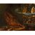 Emilian School, 17th century, Still life with sausages and prawns