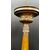 Set of 4 candlesticks, Chiseled brass candle holders – Neoclassical.