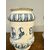 Antique pair of albarello pharmacy vases. Bassano 18th century, 20x14cm