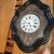 Wooden clock cm. 62 x 50