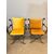 Coppia di poltrone in ferro battuto classiche XX sec 96x74x55cm