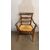 Antica poltrona in noce fine '700, Toscana, Luigi XVI impagliata 91x56x45