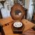 Wooden clock cm. 62 x 50