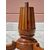 Round walnut center table with inlays, Veneto, Empire – Charles X period