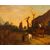 18th-century Flemish painter, Path with travelers
