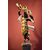 Antique sculpture of a female Moor with a flowered cornucopia