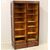 Antique oak roll top file cabinet