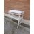 CONSOLE IN BAMBOO DECORATO DI BIANCO VINTAGE ANNI 70