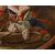 Emilian school, 18th century, Still life with hoopoe, frog and snake