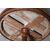 Antique splendid round walnut table from Rolo, early 1800s. Inlaid top. H78 diameter 73 cm