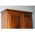 Antique walnut cabinet from the late 18th century. Restored. Simple and clean lines, two doors with hanging rod, lower drawer. Single non-removable body, truncated pyramidal legs with rounded upper frame. Simple and clean line.
