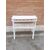 CONSOLE IN BAMBOO DECORATO DI BIANCO VINTAGE ANNI 70