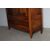 Antique walnut cabinet from the late 18th century. Restored. Simple and clean lines, two doors with hanging rod, lower drawer. Single non-removable body, truncated pyramidal legs with rounded upper frame. Simple and clean line.