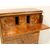 Antique Biedermeier walnut chest of drawers, flap desk - 19th century