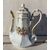 Polychrome porcelain coffee pot. Italy, early 20th century.