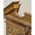 Large gilded decorative frieze in pastiglia, Northern Italian area, Empire period (first quarter of the 19th century).