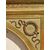 Large gilded decorative frieze in pastiglia, Northern Italian area, Empire period (first quarter of the 19th century).