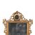Carved and gilded wooden mirror. Venice, 18th century.