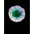 Glass vase 'Byzantine' series. Dino Martens for A.v.e.m Murano.