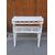 CONSOLE IN BAMBOO DECORATO DI BIANCO VINTAGE ANNI 70