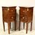 Antique pair of Directory bedside tables in walnut - "Retour d'Egypte" 1798/1805 Italy