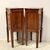 Antique pair of Directory bedside tables in walnut - "Retour d'Egypte" 1798/1805 Italy