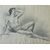 Studi accademici di nudo maschile – Scuola neoclassica, prima metà del XIX secolo