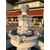 Circular marble fountain