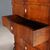 Luigi Filippo weekly dresser veneered in walnut, Kingdom of the Two Sicilies, third quarter of the 19th century.