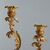 Coppia di Candelabri in Bronzo Dorato a Tre Fiamme Francia Fine XIX Secolo