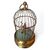 Birdcage music box with two automaton birds