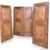 PTS896 - No. 4 poplar and oak doors, 18th century, measuring cm W 75 x H 200