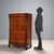 Luigi Filippo weekly dresser veneered in walnut, Kingdom of the Two Sicilies, third quarter of the 19th century.