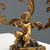 Coppia di Candelabri in Bronzo Dorato a Tre Fiamme Francia Fine XIX Secolo
