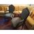 Pair of walnut armchairs
