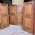 PTS896 - No. 4 poplar and oak doors, 18th century, measuring cm W 75 x H 200