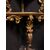 ARM253 - Angoliera laccata e dorata, epoca '700, misura cm L 93 x H 190 x P 65